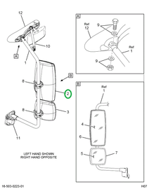 2589241C3 HEAD MIRROR STD 405 MANUAL