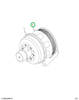 2590309C91 HUB FAN DRIVE PULLEY
