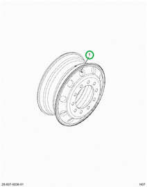 2590600C91 VALVE TUBELESS TIRE 60DEG 2.6L
