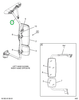 2590983C1 GASKET MIRROR MTG BRKT LH