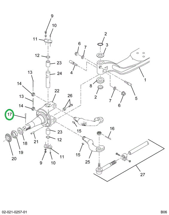 2591002C1 Pin, Cotter