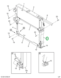 2591568C91 CHANNEL,RH SIDE FRAME ASSY