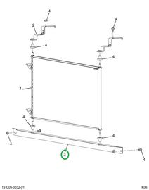 2591820C1 BRACKET AIR COND MOUNTING