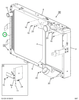 2592283C91 FRAME,KIT RAD SUPPORT LH FRAME