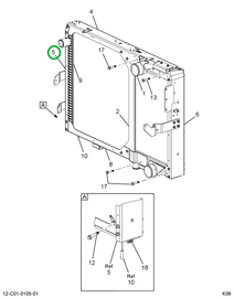 2592285C91 FRAME,KIT RAD SUPPORT LH FRAME