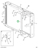 2592287C91 FRAME,KIT RAD SUPPORT CNTR FRA
