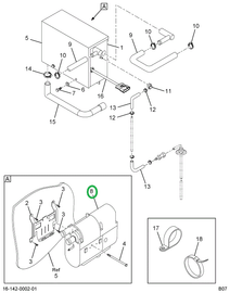 2592882C1 CASE,HEATER, ESPAR AUX