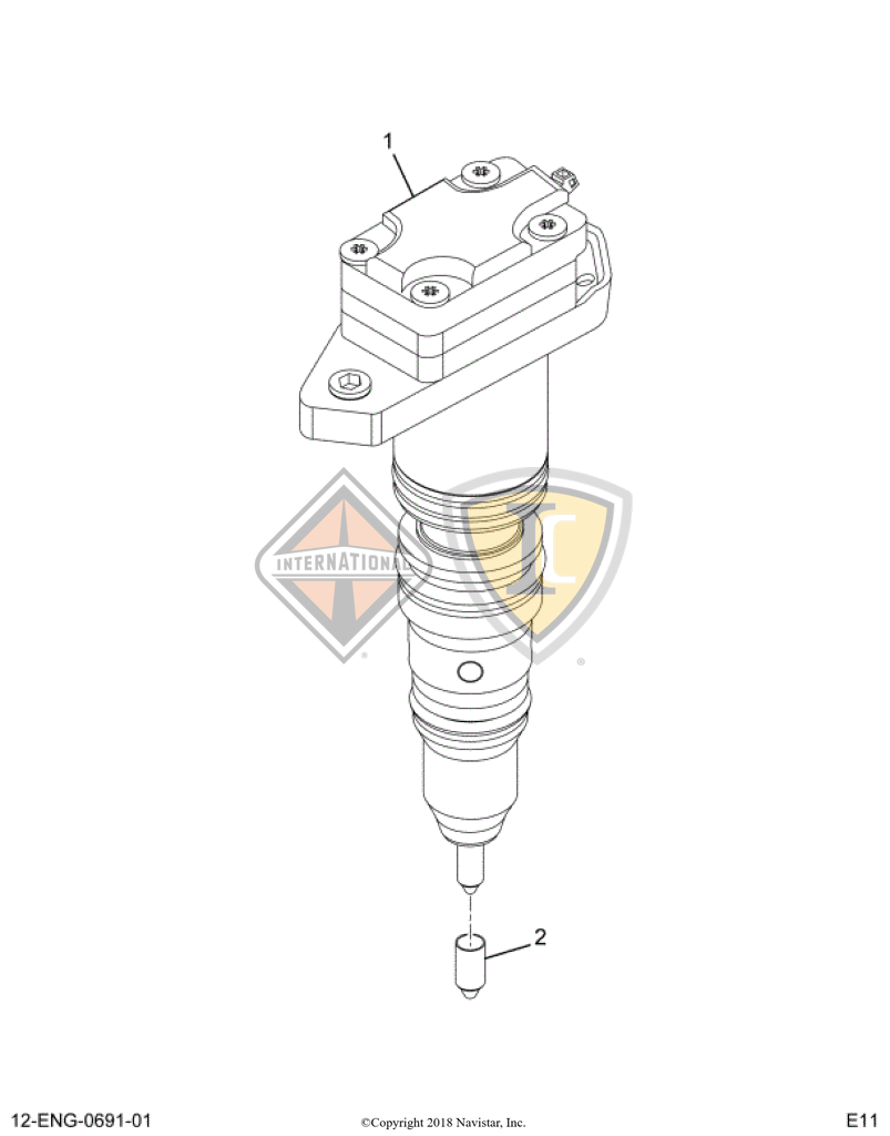 2593589C92 INJECTOR,KIT, INJECTOR, BB I30