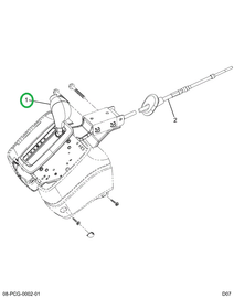 2593686C1 CONTROL A/T MAIN SELECTOR