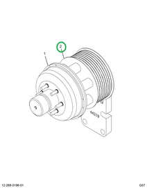 2593890C91 HUB FAN DRIVE PULLEY