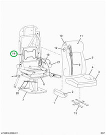 2594637C1 Support, Lumbar Air