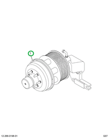 2595052C91 HUB FAN DRIVE PULLEY