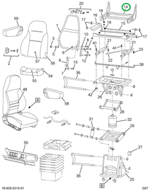 2595325C1 FRAME SEAT LOWER