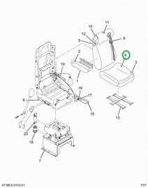 2595809C1 UPHOLSTERY  SEAT CUSHION DRIVE