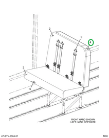 2596128C1 FOAM  SEAT BACK