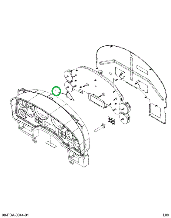 2596431C91 BUZZER WARNING ALARM