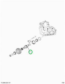 2596997C1 SHAFT OUTPUT T-CASE