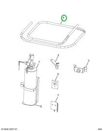 2597064C1 Hose Assembly, Flexible