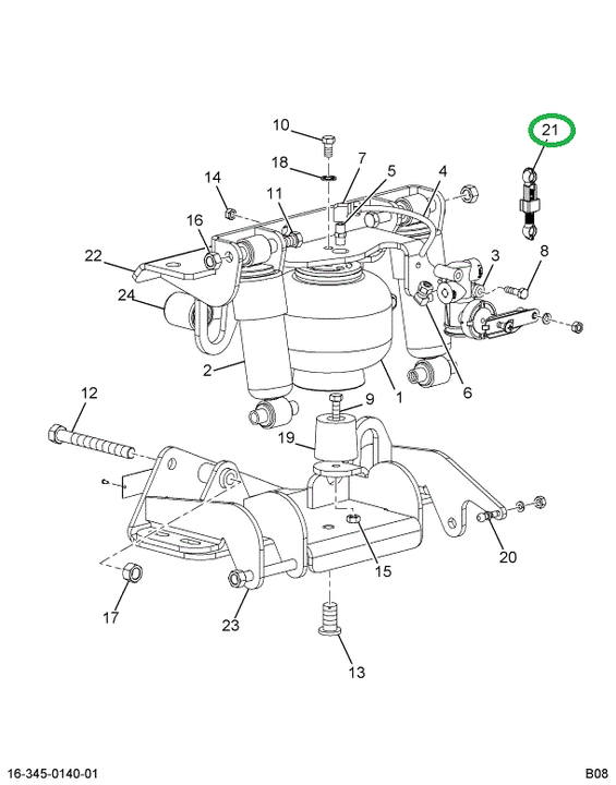 2597087C1 LINK VALVE