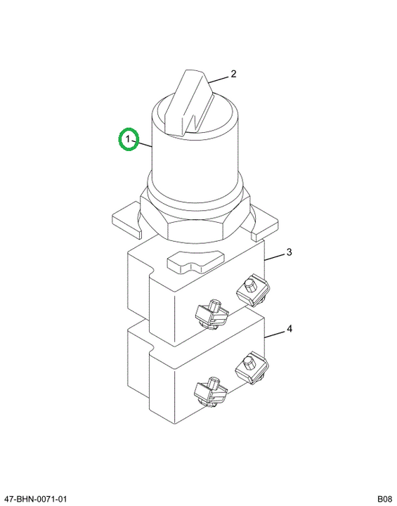 2597153C1 Switch Assembly, Cam