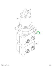 2597156C1 Switch, Contact Block Top