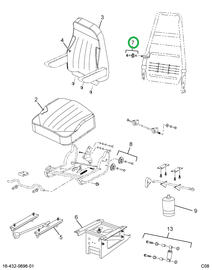 2597440C1 KNOB SEAT LUMBAR W/PIN