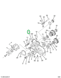 2597886C1 Cover, Transmission