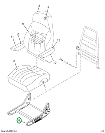 2598069C1 FRAME SEAT