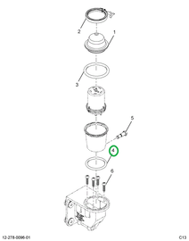 2598201C1 SEAL O-RING BASE TO BODY