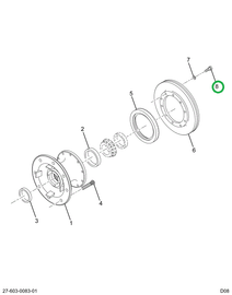 2598303C1 SCREW CAP HH 1/2-20UNFX1.50