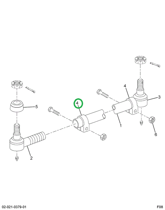 2598782C91 CLAMP TIE ROD END