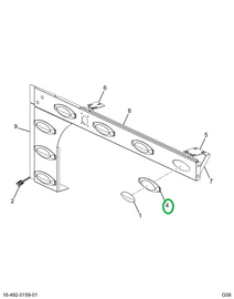 2599132C1 BEZEL FOR 4354A-1 LIGHT