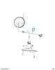 2599350C91 BRACE  MIRROR W/BASE & ARMS RH