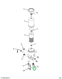 2607926C1 SENSOR WIF (WATER IN FUEL)