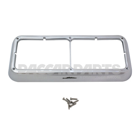 3-2048-2 BezelHeadlampDual RectangularShort