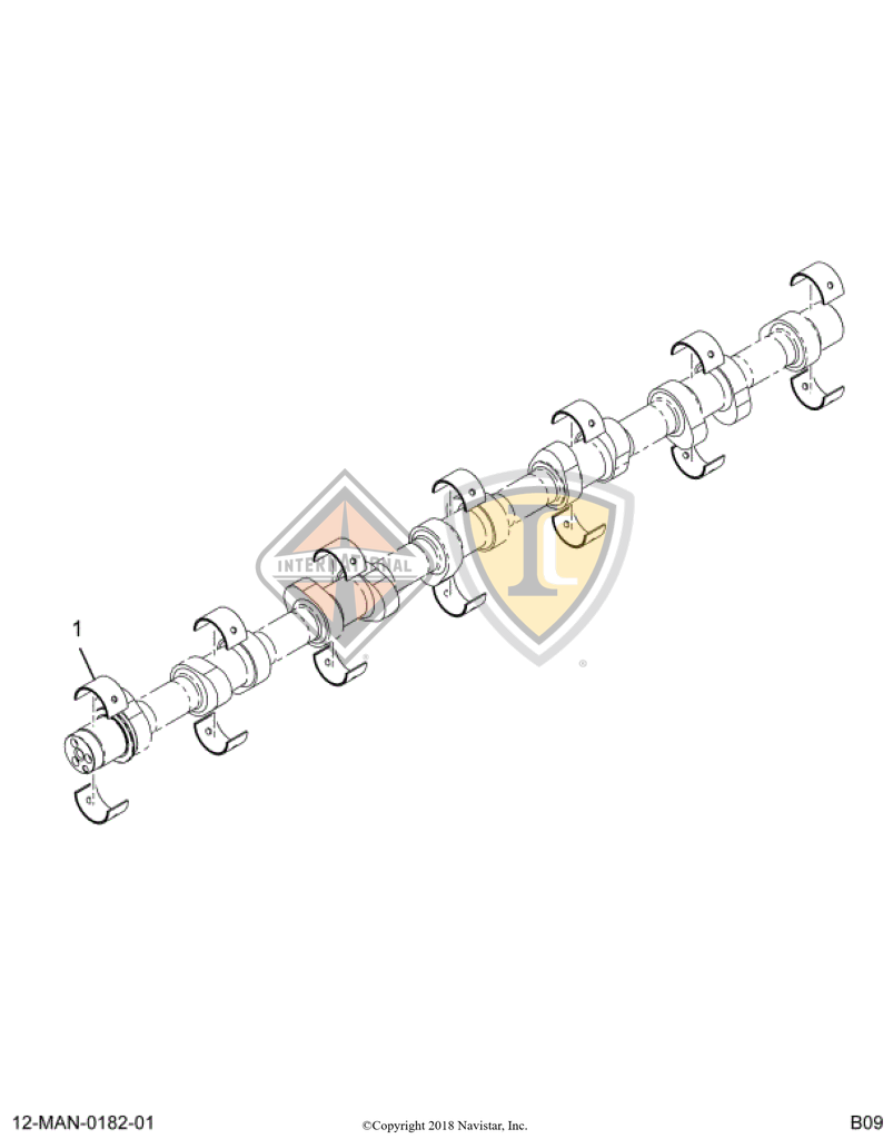 3004713C93 BEARING,KIT, CAMSHAFT BEARINGS