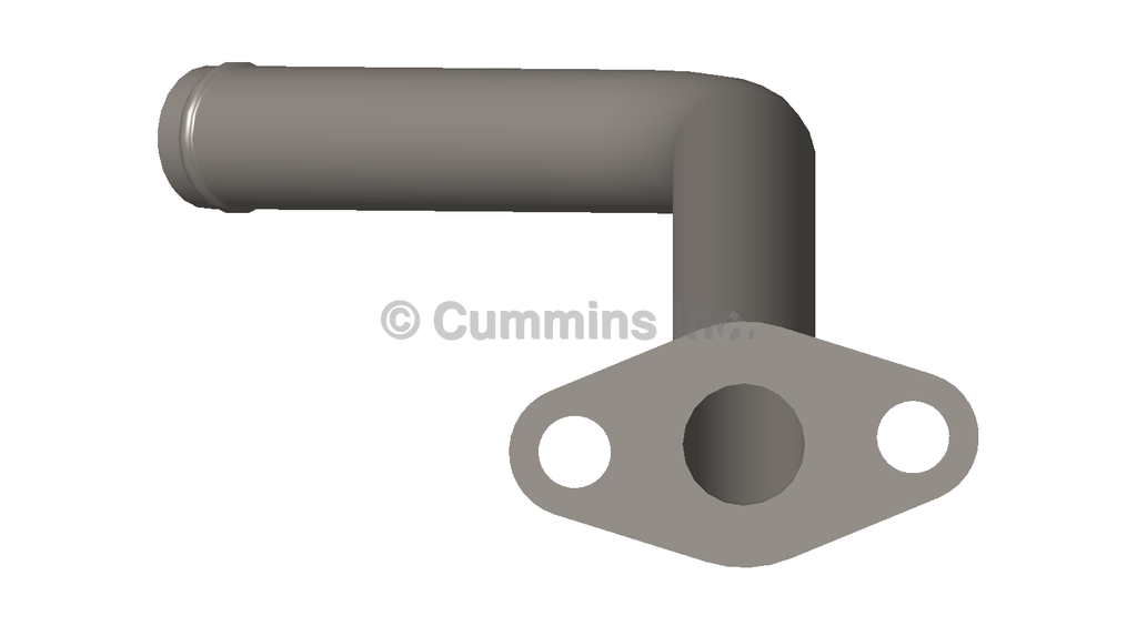 3065003 TUBE,TUR OIL DRAIN Image 2