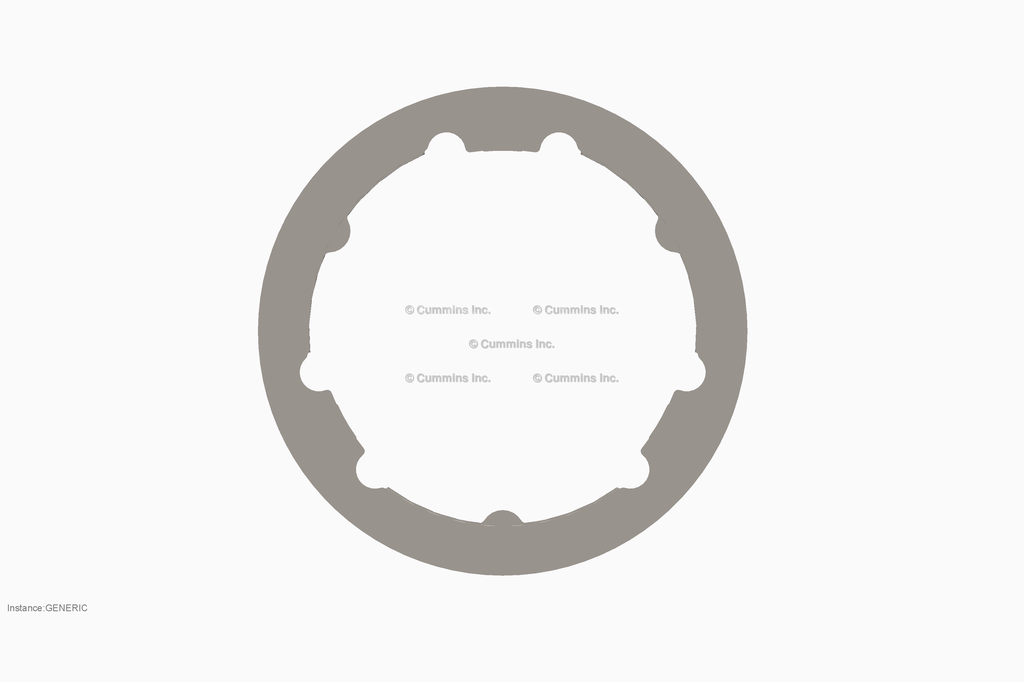 3104230 GASKET,EXH GAS RCN VALVE