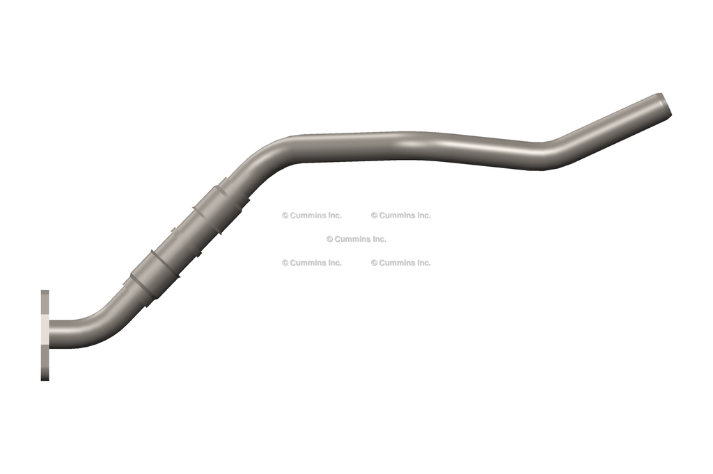 3412353 TUBE,TUR OIL DRAIN