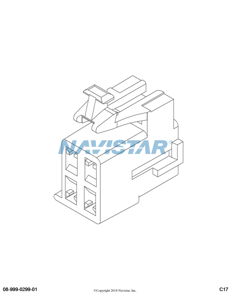 3533975C1 CONNECTR,CONNECTOR BODY*4 WAY