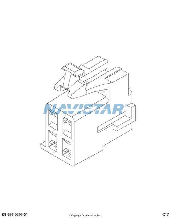 3533975C1 CONNECTR,CONNECTOR BODY*4 WAY