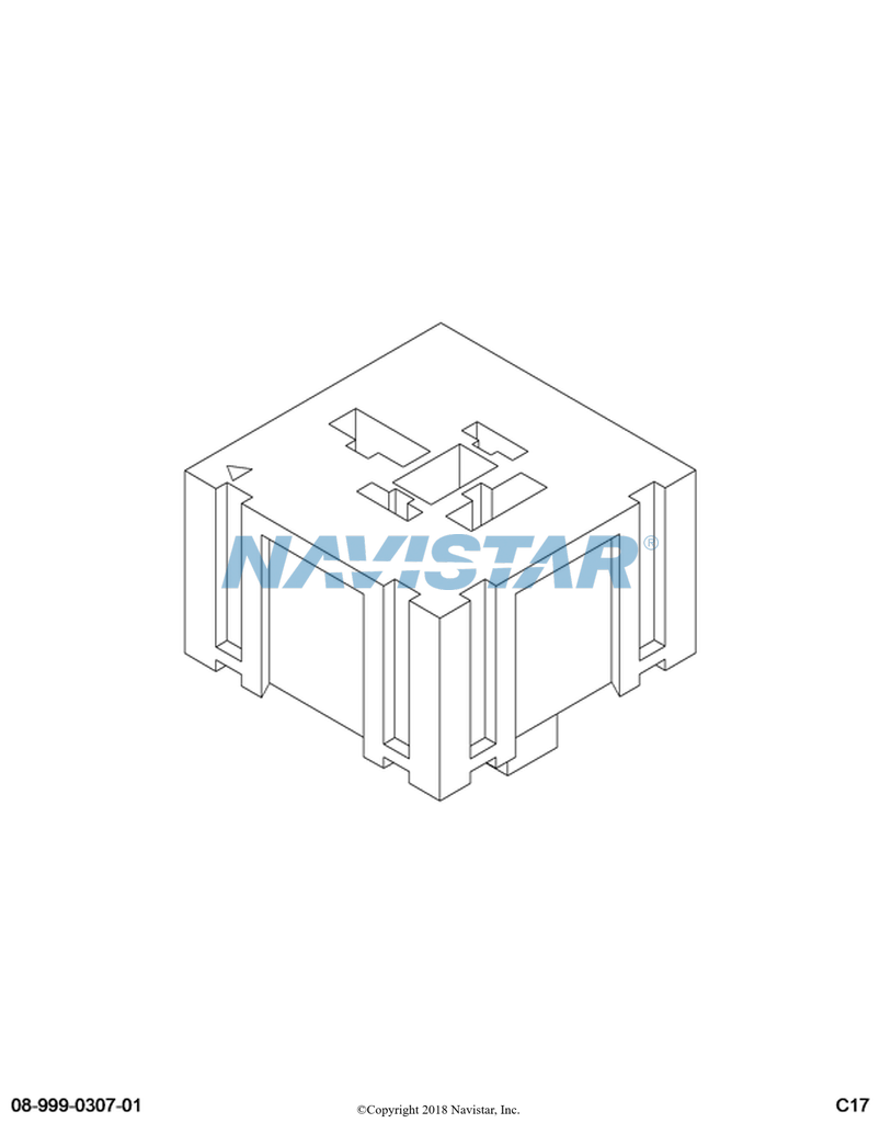 3534579C1 BLOCK FUSE*BLOCK  POWER RELAY