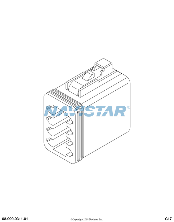 3534763C1 CONNECTR,CONNECTOR CABLE SEE 1