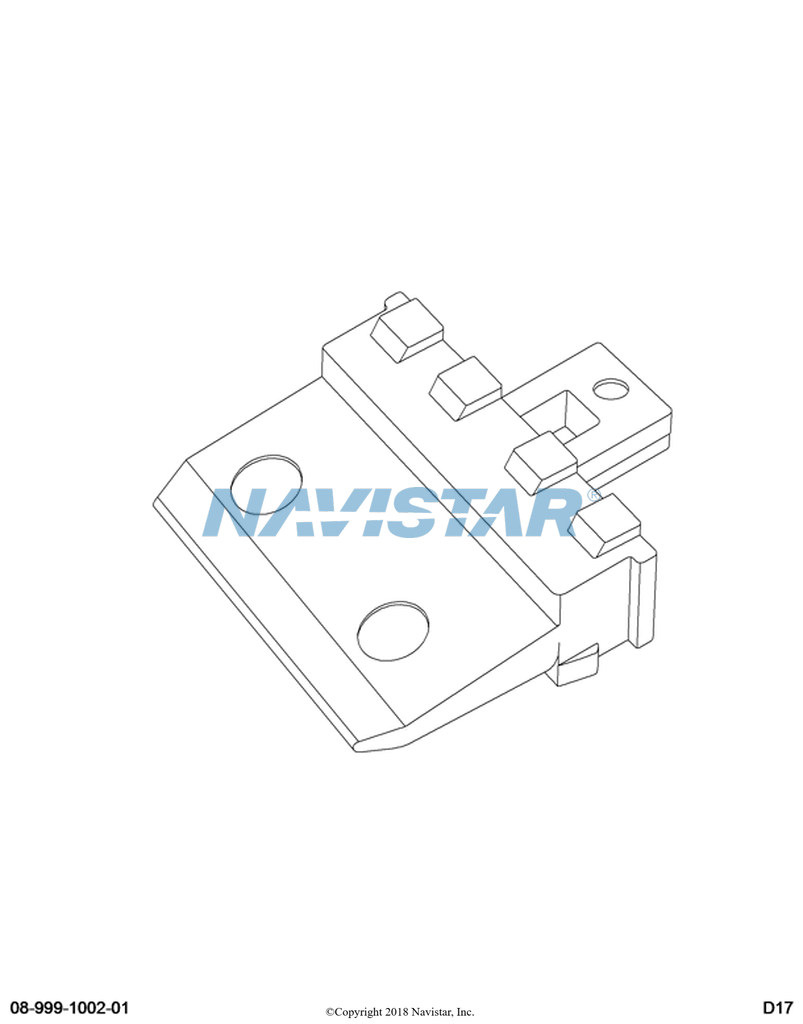 3534767C1 LOCK CONNECTOR BODY*