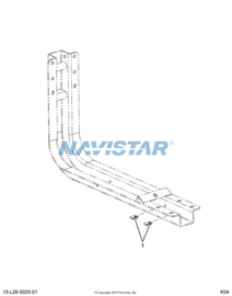 3541323C1 NUT SPECIAL*M8 X 1.25 U-NUT (L