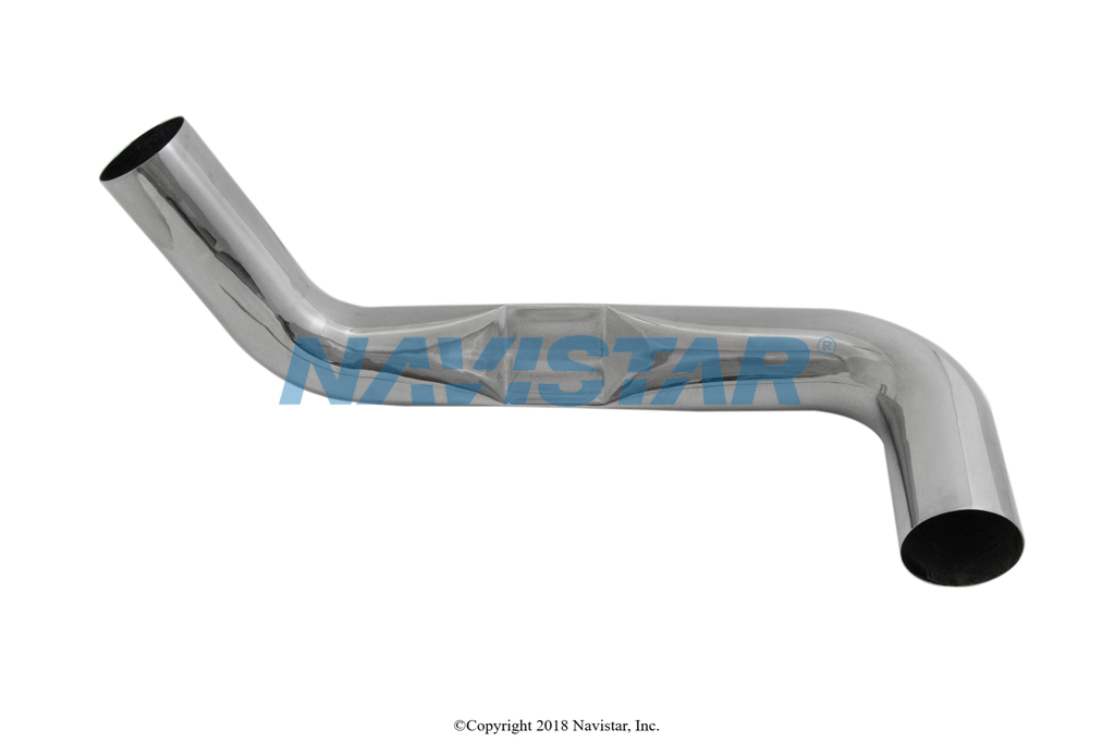 3541804C1 PIPE EXHAUST*5 DIA BRIGHT STD