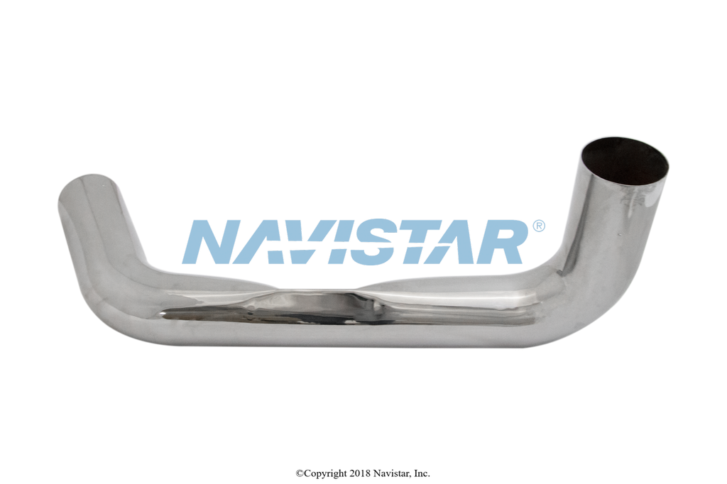 3541804C1 PIPE EXHAUST*5 DIA BRIGHT STD