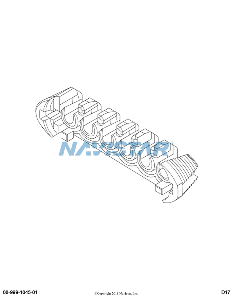 3551897C1 LOCK CONNECTOR BODY*CONNECTOR*