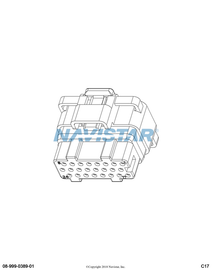 3562311C1 CONNECTR,CONNECTOR BODY*MALE 2