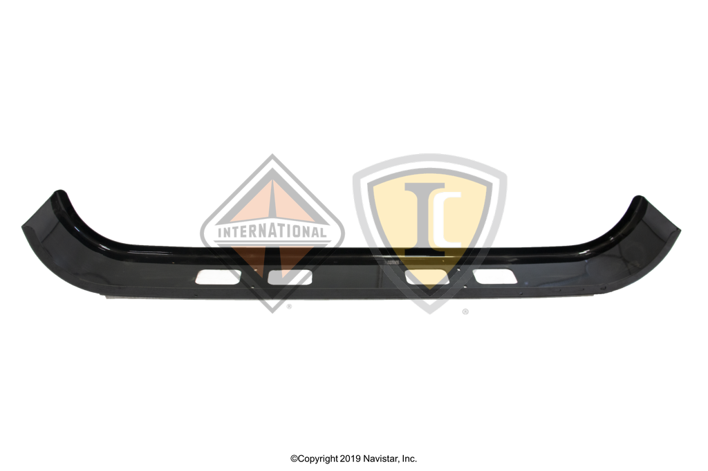 3571719C2 BUMPER FRONT STEEL BLACK